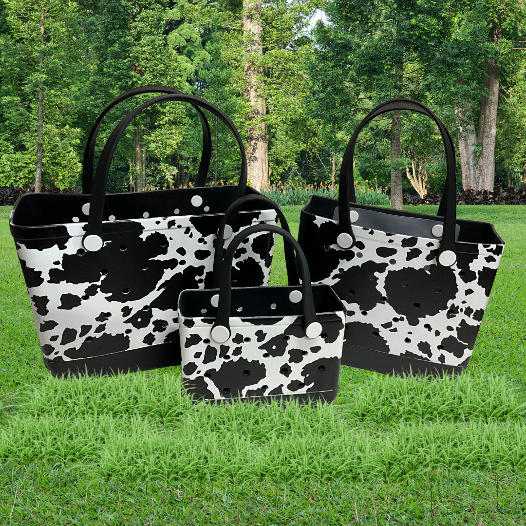 PRE-ORDER Udderly Amazing - Cow Print Black Claddy Set