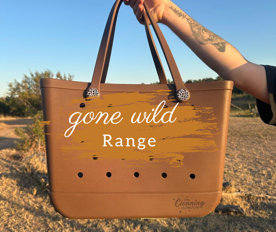 Gone Wild Claddy In Chocolate Brown set OF 3