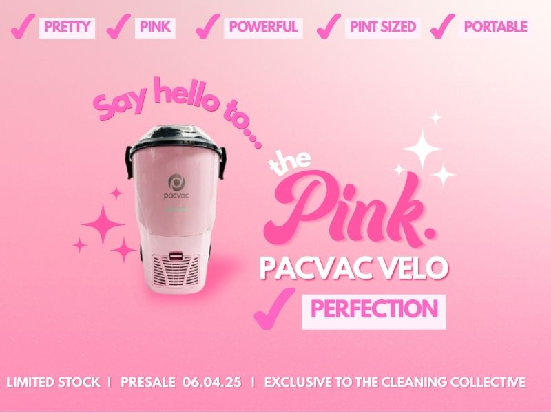 June Giveaway - SOLD OUT Limited Edition Pacvac Velo in Powder Pink