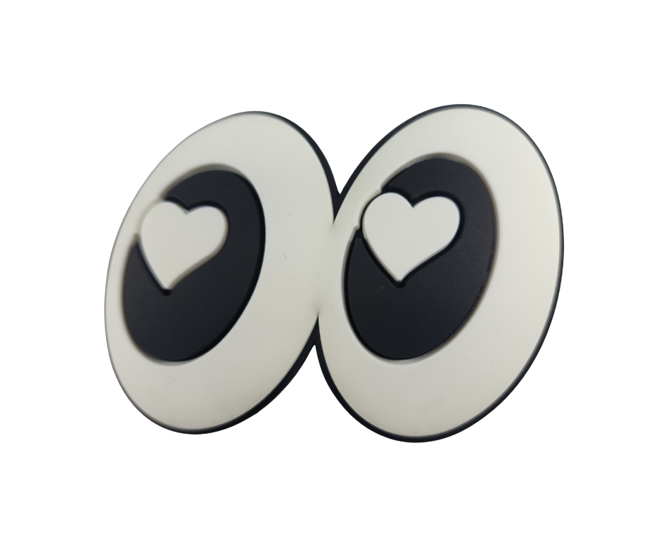 Heart Eyes Claddy Charm Jibbits