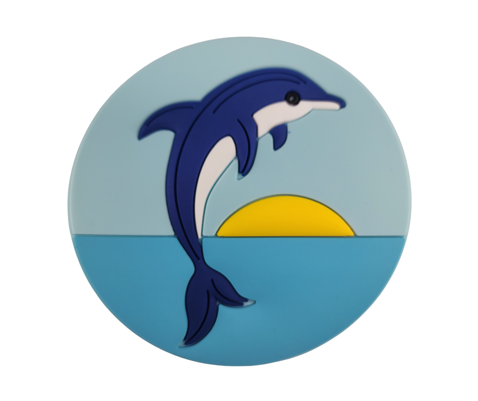 Dolphin in the Sea Claddy Charm Jibbits