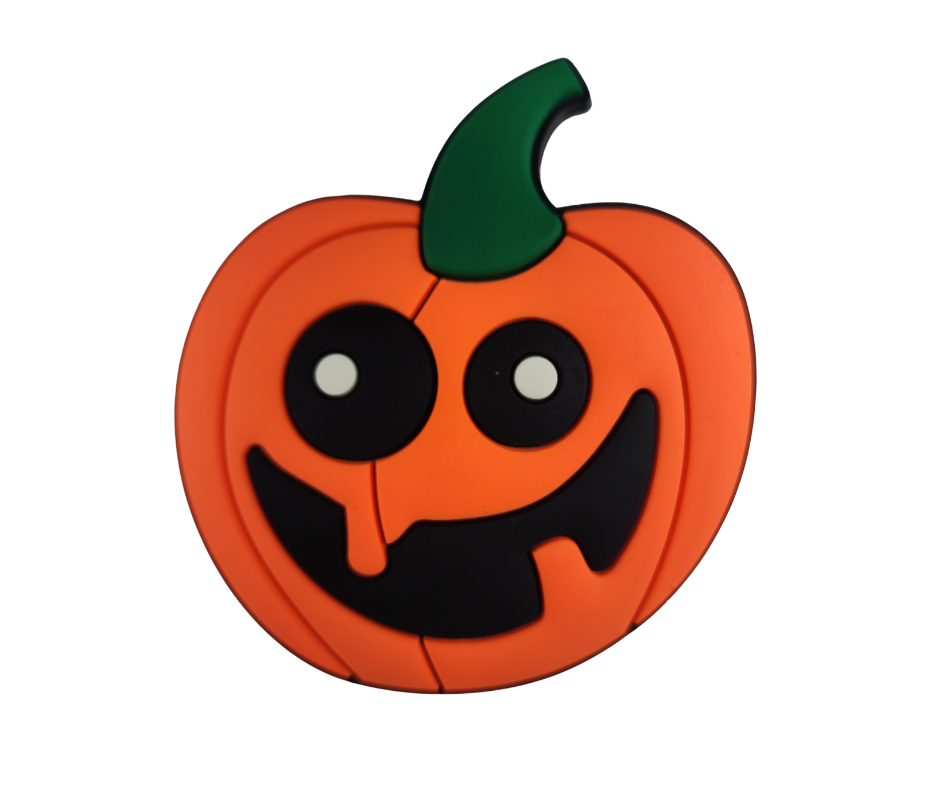 Scary Pumpkin Claddy Charm Jibbits