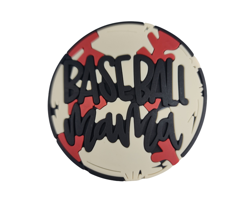 Baseball Mama Claddy Charm Jibbits