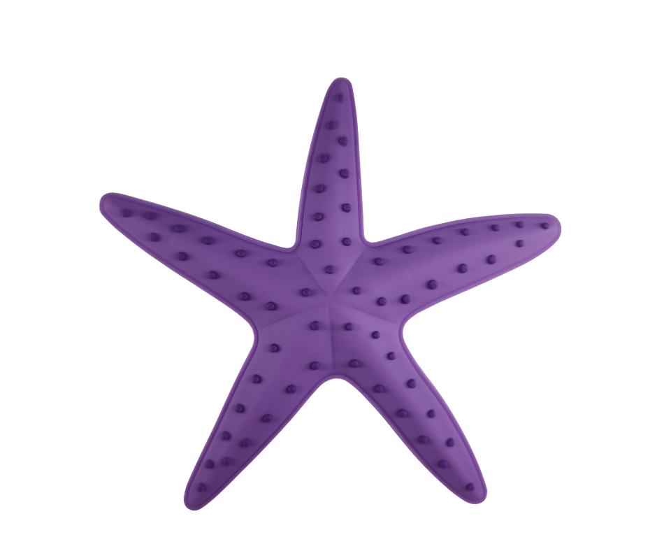 The Claddy - Jibbit Charm - Purple Starfish