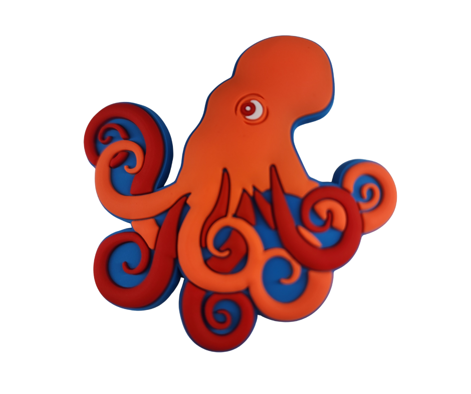 Octopus Claddy Charm Jibbits