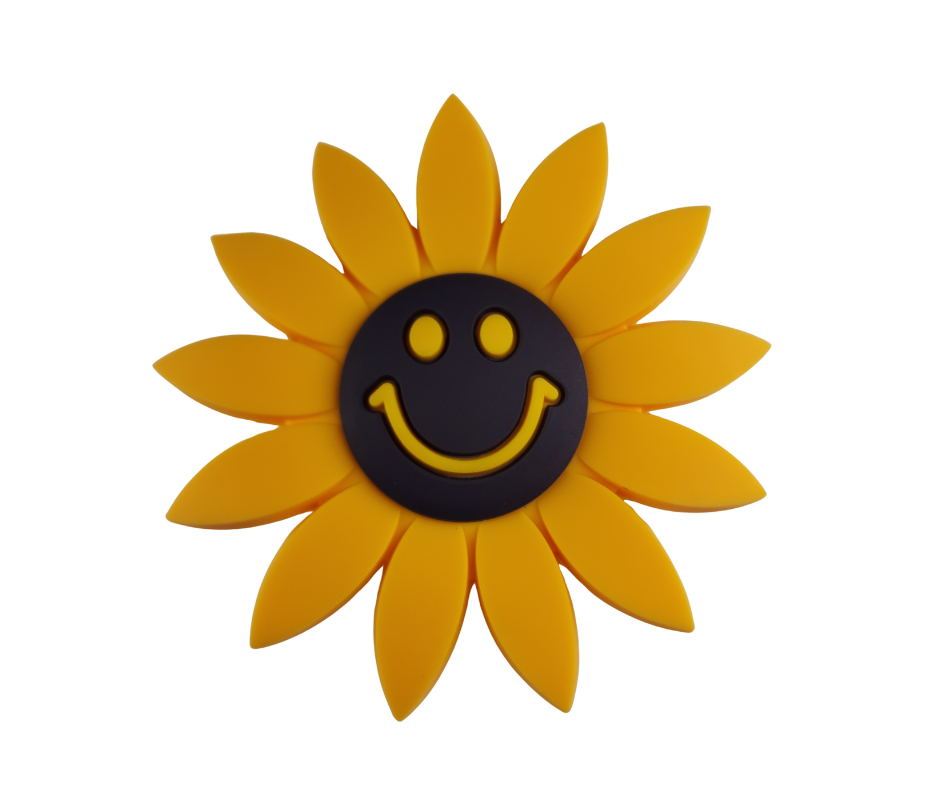 The Claddy - Jibbit Charm - Smiley Sunflower