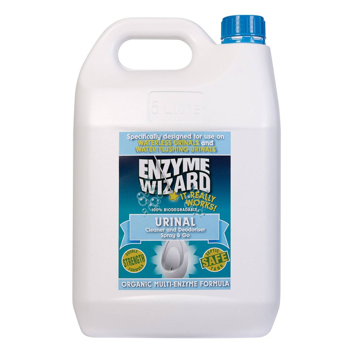 Enzyme Wizard - Urinal Cleaner and Deodoriser - 5L Bottle