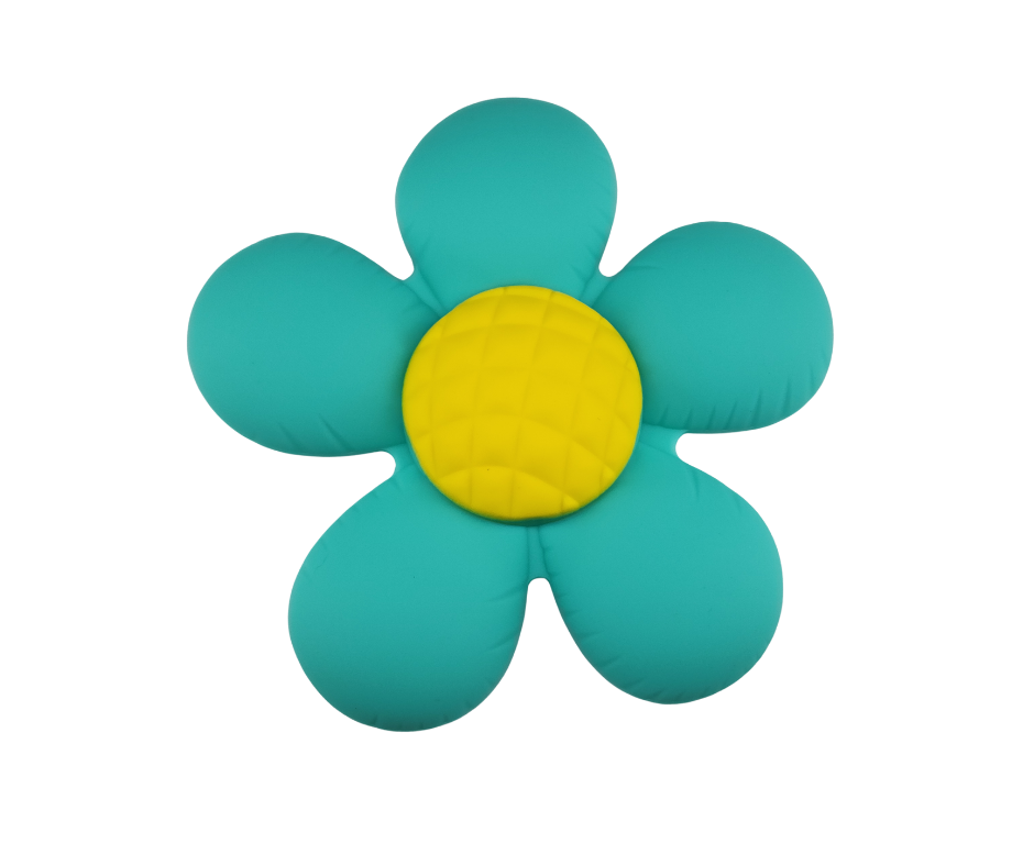 The Claddy - Jibbit Charm - Aqua Flower