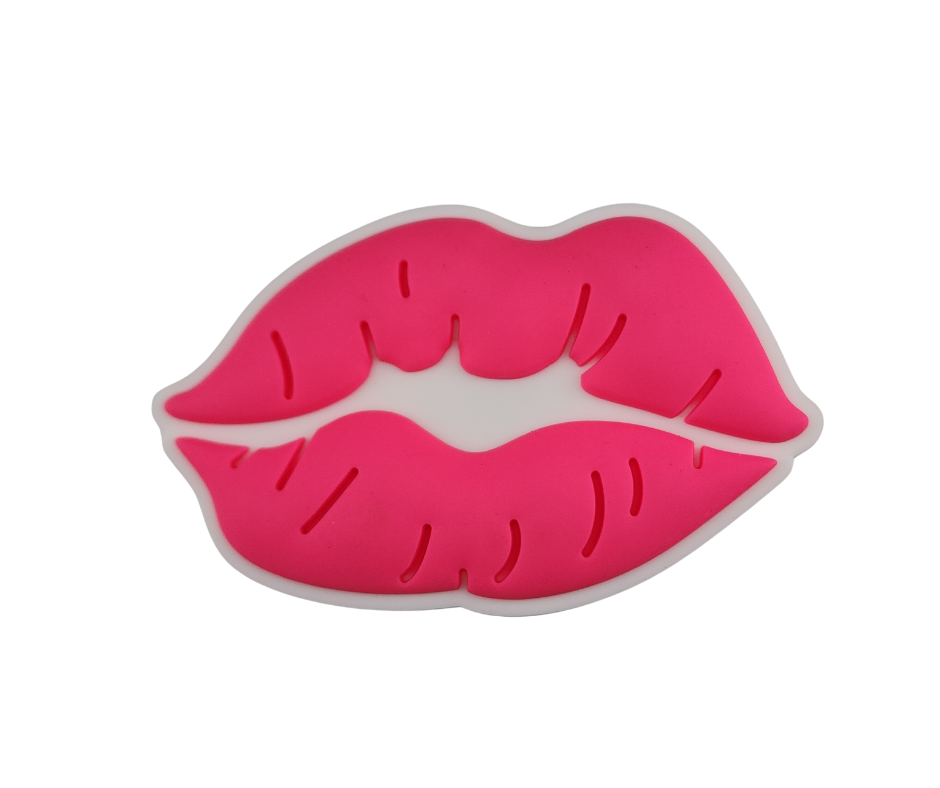 Pink Lips Claddy Charm Jibbits