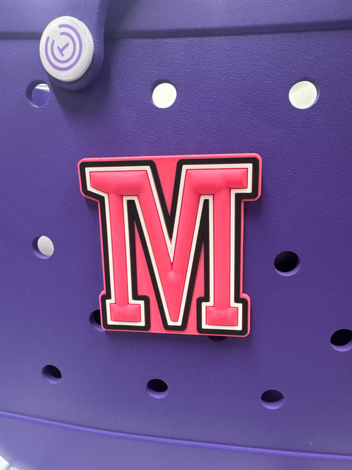 Large barbie M jibbit charm