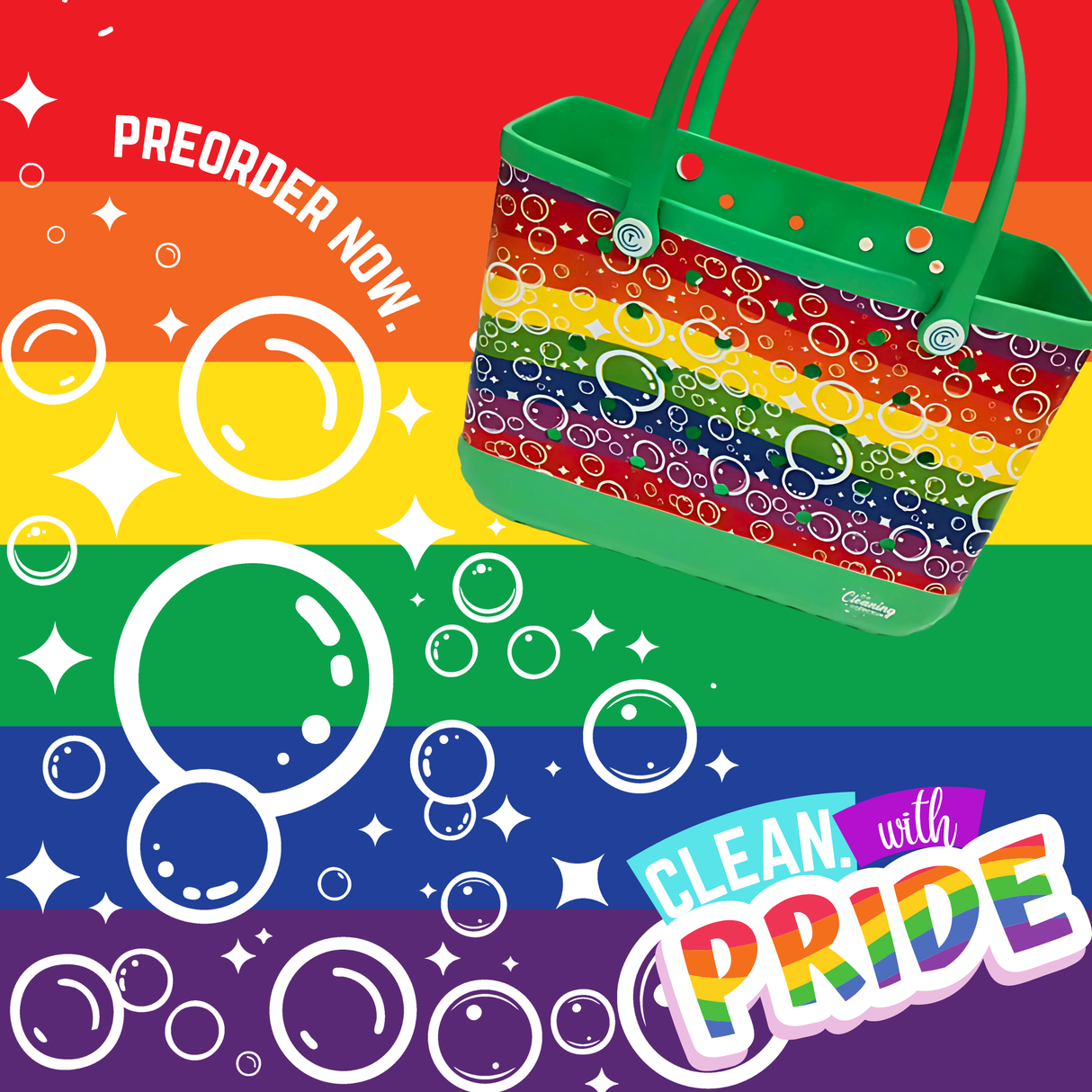 Pride Range - Envy Green Blow ME Bubbles LARGE BAG