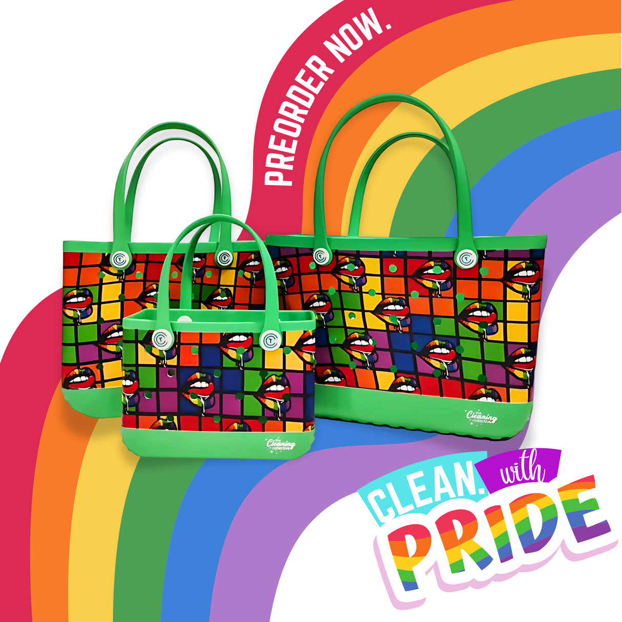 Pride Range - Envy Green Tetris Tongue Set