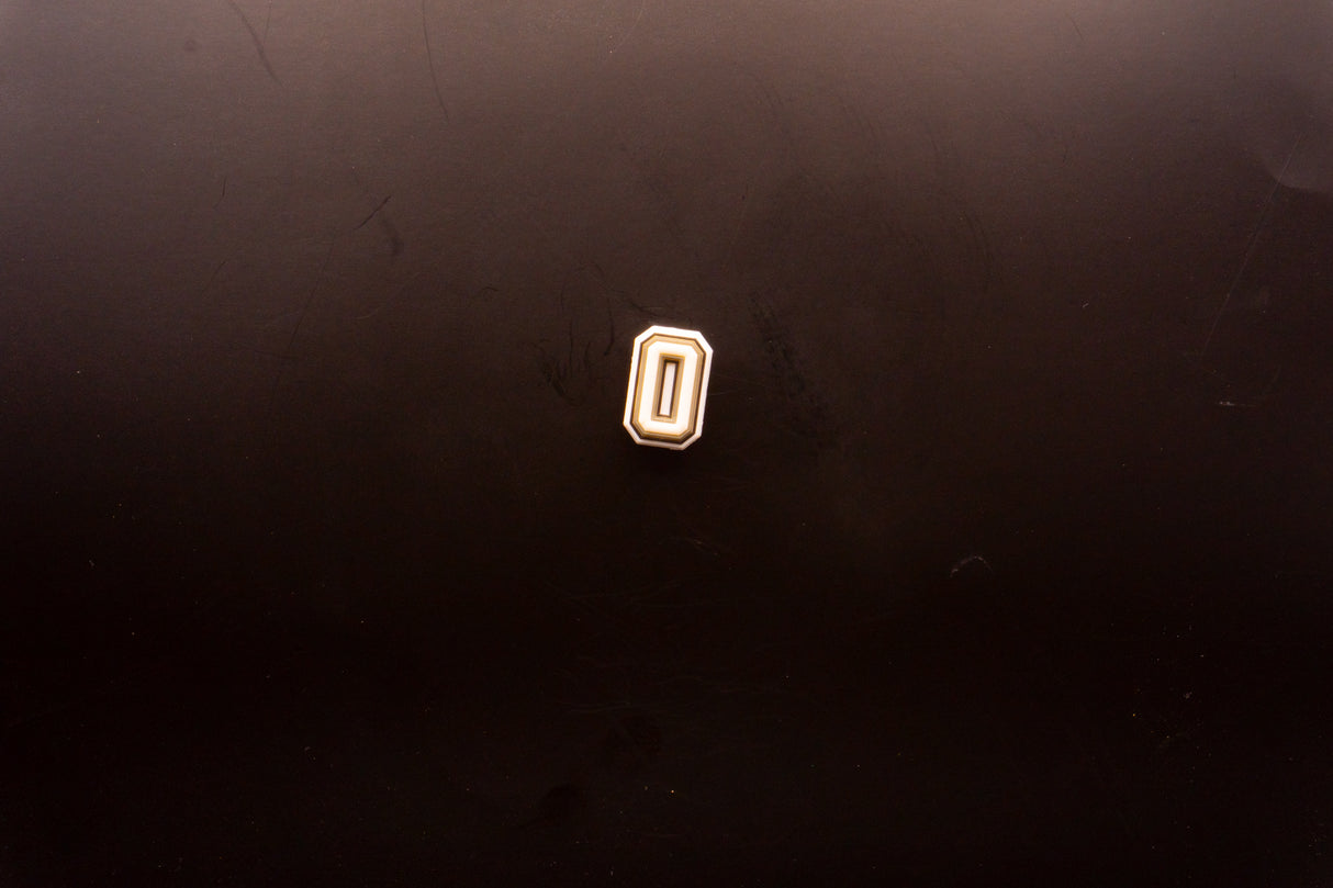 White Claddy Bag Jibbits - Letters Small