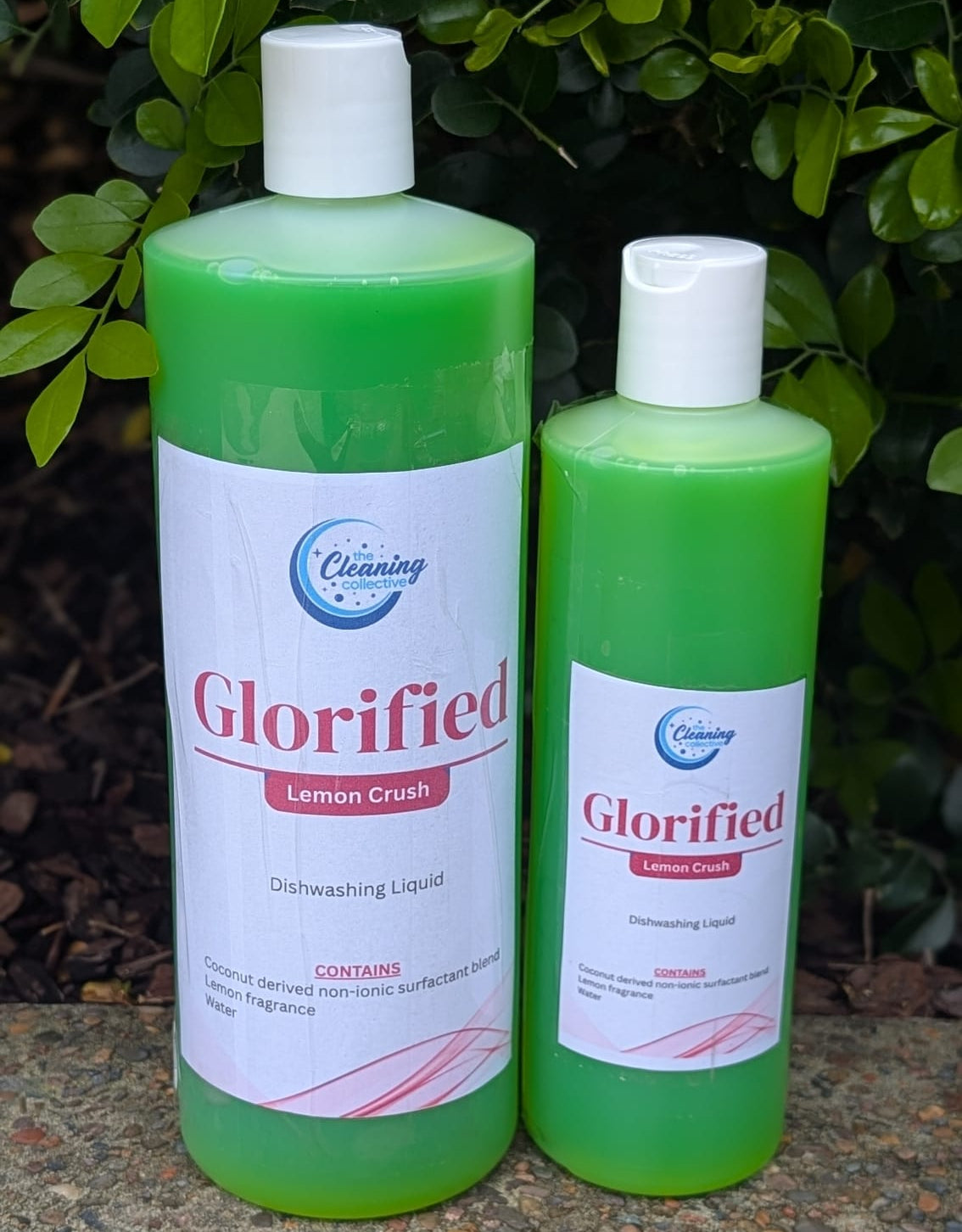 2 size bottles of Glorified