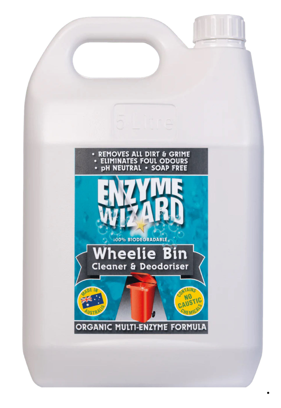 Enzyme Wizard Wheelie Bin Cleaner & Deodoriser
