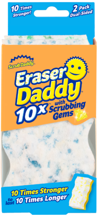 Scrub Daddy - Eraser Daddy 10x Scrubbing Gems (2 Pack)