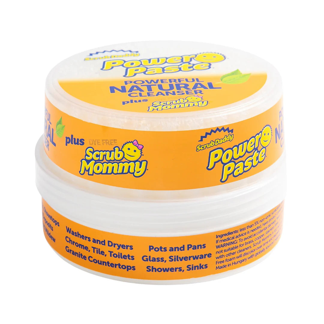 Scrub Daddy - Power Paste + Scrub Mommy Clay‑Based Cleaner (250g)