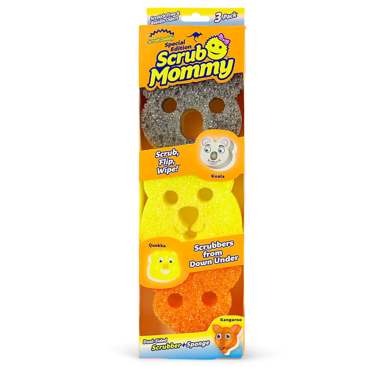Scrub Mommy Aussie Shapes (3 Pack)