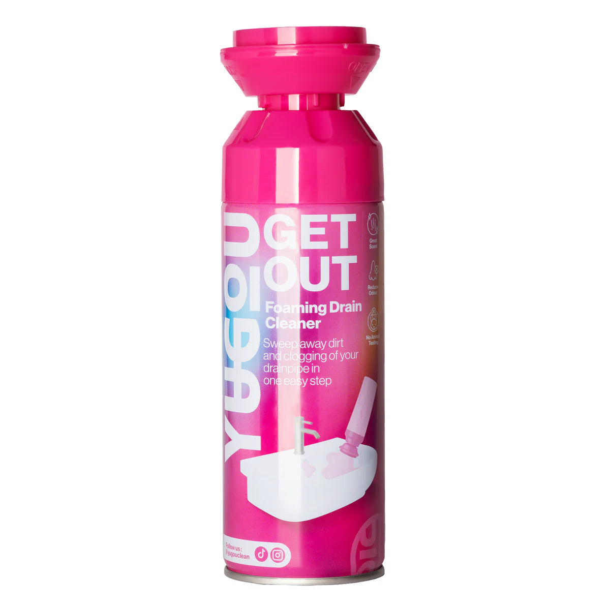 Yugou Get Out Foaming Drain Cleaner (450ml)