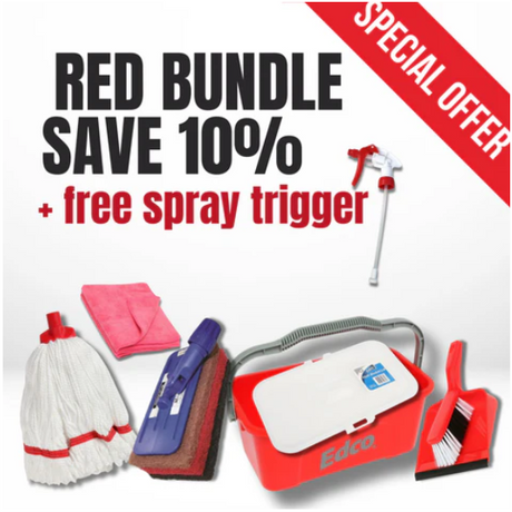 Red Means Stop... Germs! Why the Red Bundle Bucket is Your Bathroom’s Best Defence