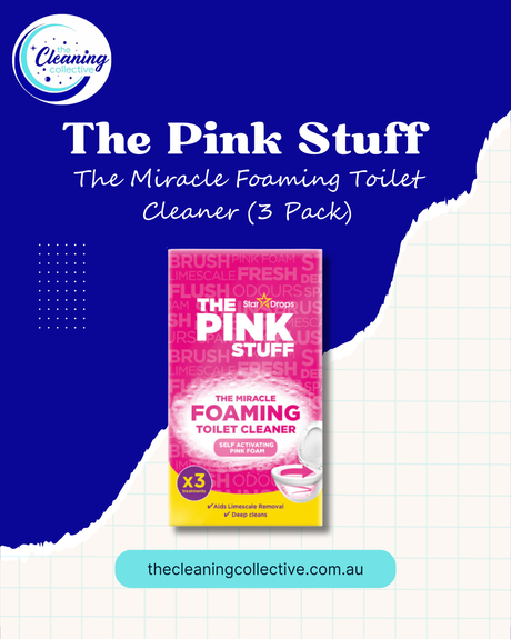 Deep Clean Without Scrubbing with The Pink Stuff Foaming Toilet Cleaner (3 Pack)