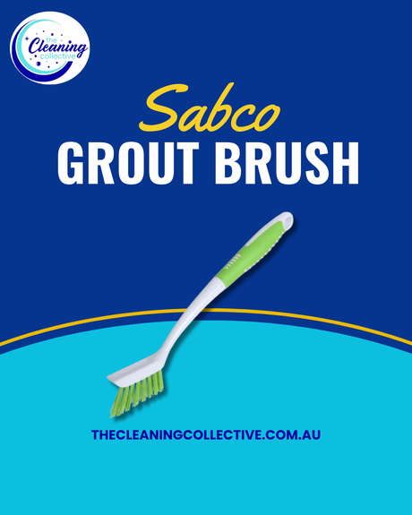 Stop Scrubbing Blindly with the Sabco Grout Brush