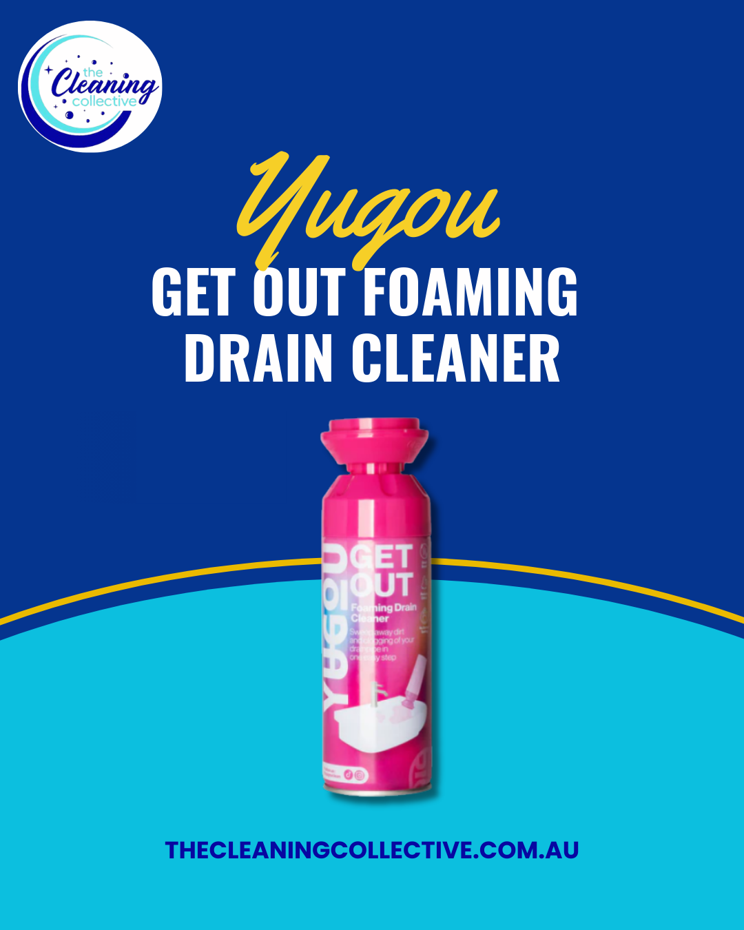 Get Your Drains Flowing with Yugou Get Out Foaming Drain Cleaner