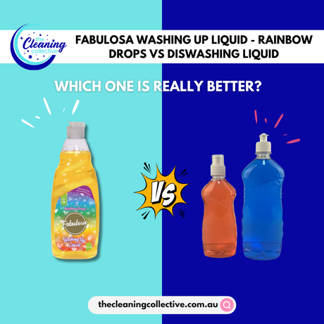 Make Dishwashing a Delight with Fabulosa Rainbow Drops Washing Up Liquid