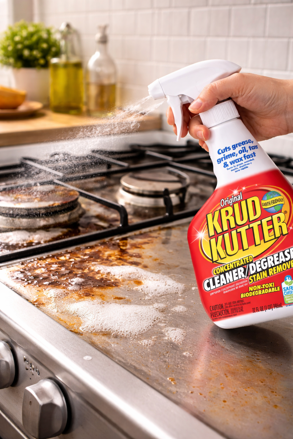 Tackle Tough Grime with Krud Kutter Cleaner/Degreaser