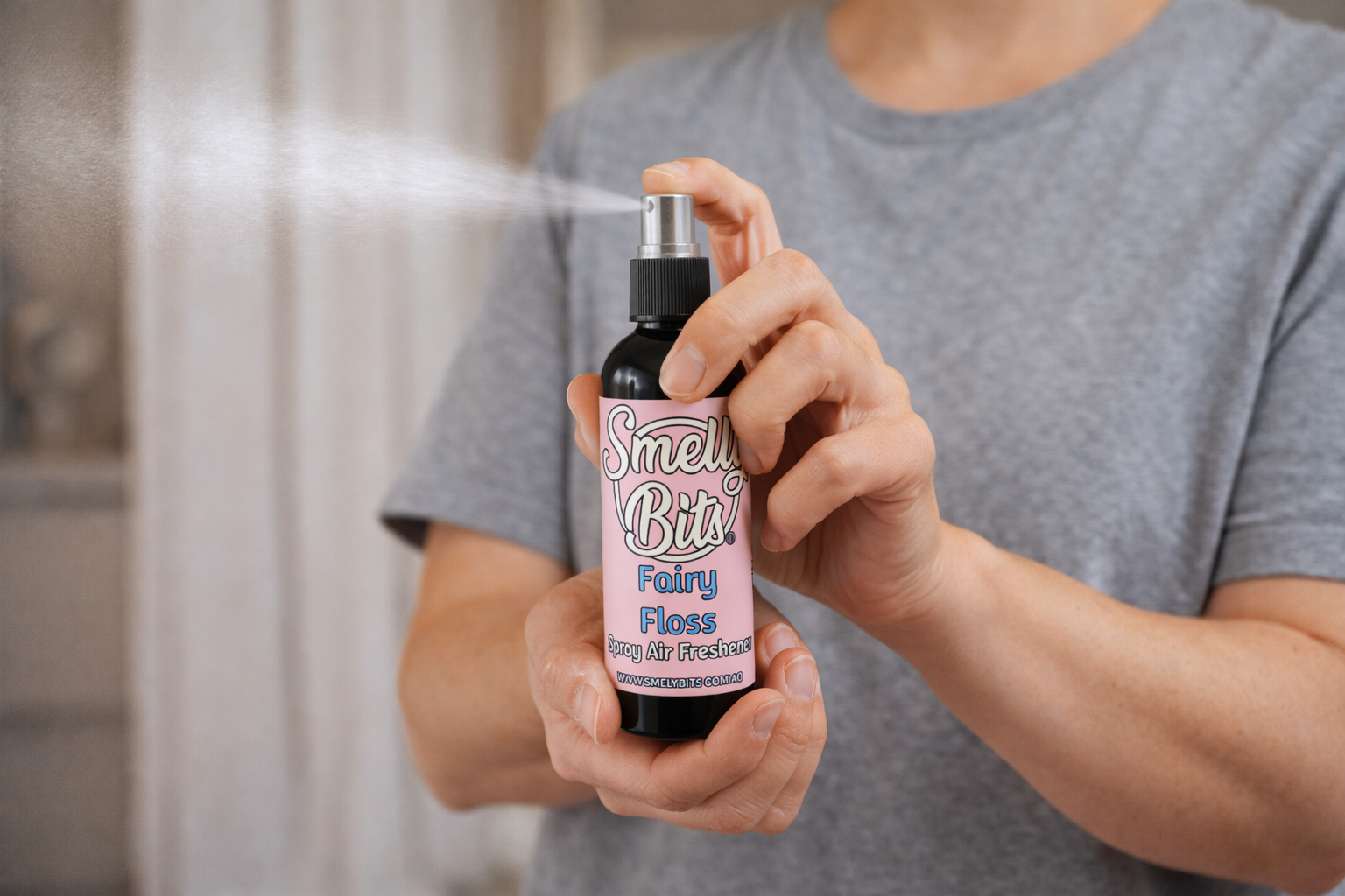 Transform Your Home into a Sweet Carnival with Smelly Bits Fairy Floss Room Spray