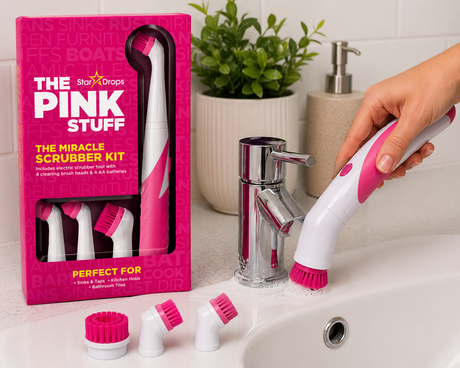 The Pink Stuff Scrubber Kit: Make Tough Cleaning Effortless