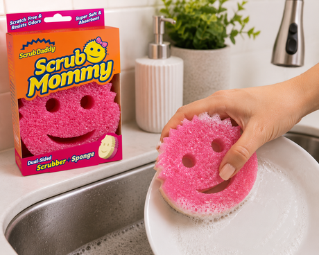 Meet Your New Kitchen Hero: Scrub Mommy Pink