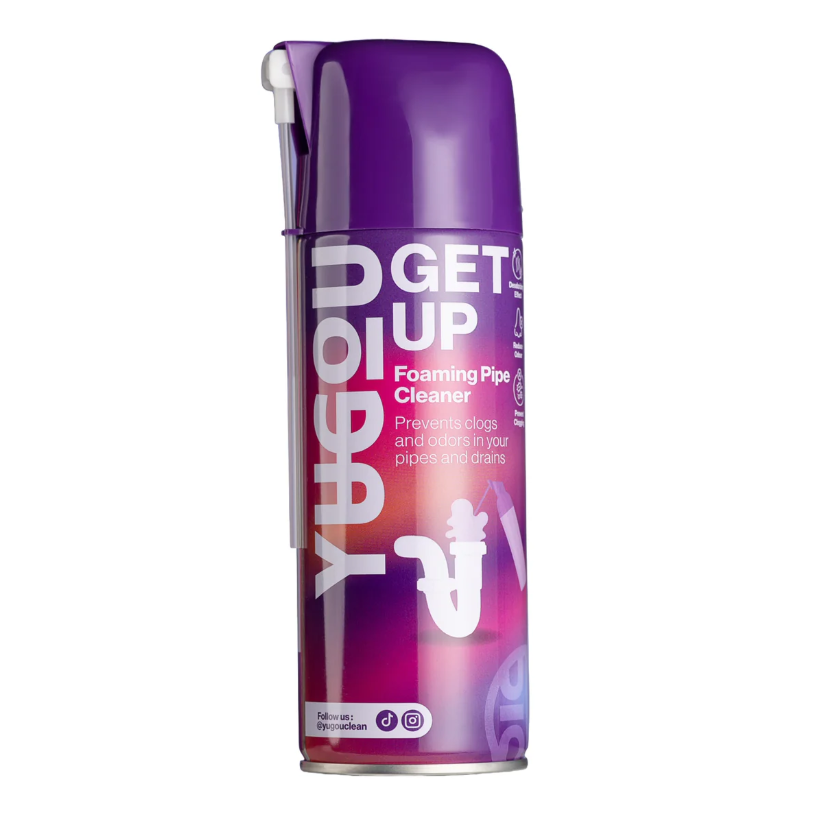 Yugou Get Up Foaming Pipe Cleaner: The Drain Freshener You’ll Wish You Used Sooner