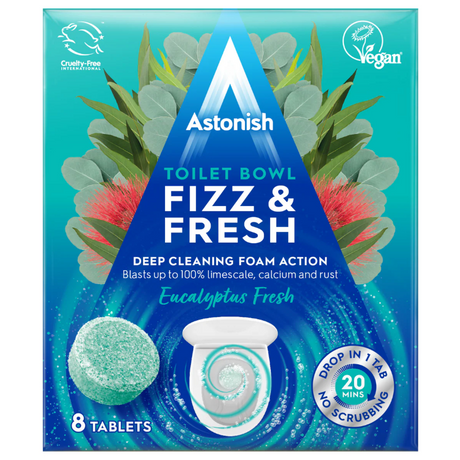 Astonish Fizz & Fresh: The No-Scrub Toilet Refresh Your Bathroom Needs