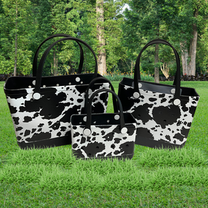 PRE-ORDER Udderly Amazing - Cow Print Black Claddy Set