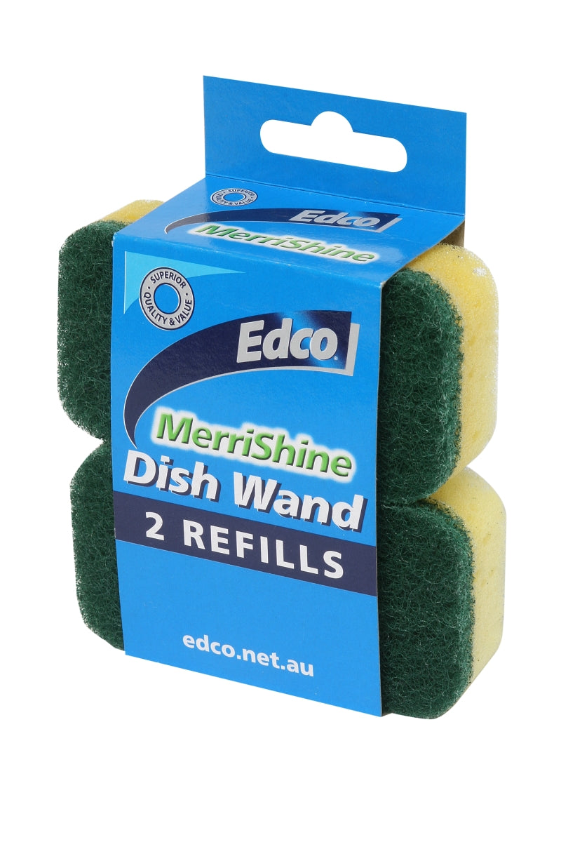 Edco Merrishine Dish Want REFILLS - 2pk