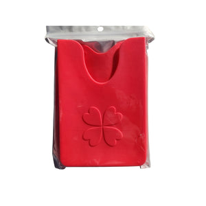 The Claddy - Silicone Mobile Phone Case Holder - Four Leaf Clover