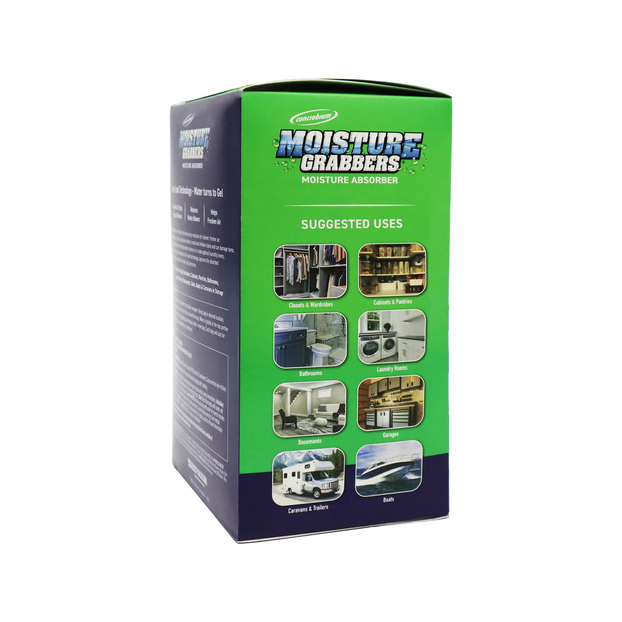 Concrobium Moisture Grabbers Hanging Bag - 3 Pack