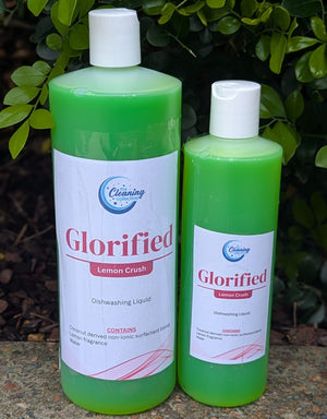 2 size bottles of Glorified