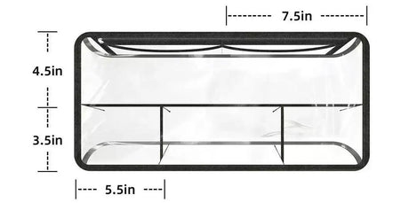 Claddy Clear Insert Organiser