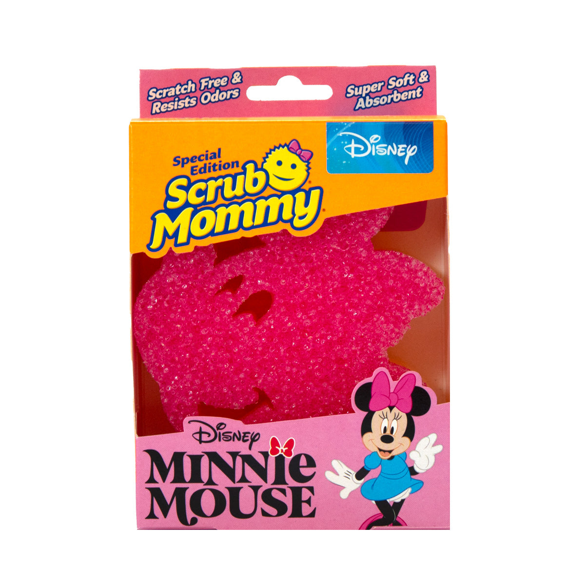 Scrub Daddy - Disney Minnie Mouse Shaped Scrubber