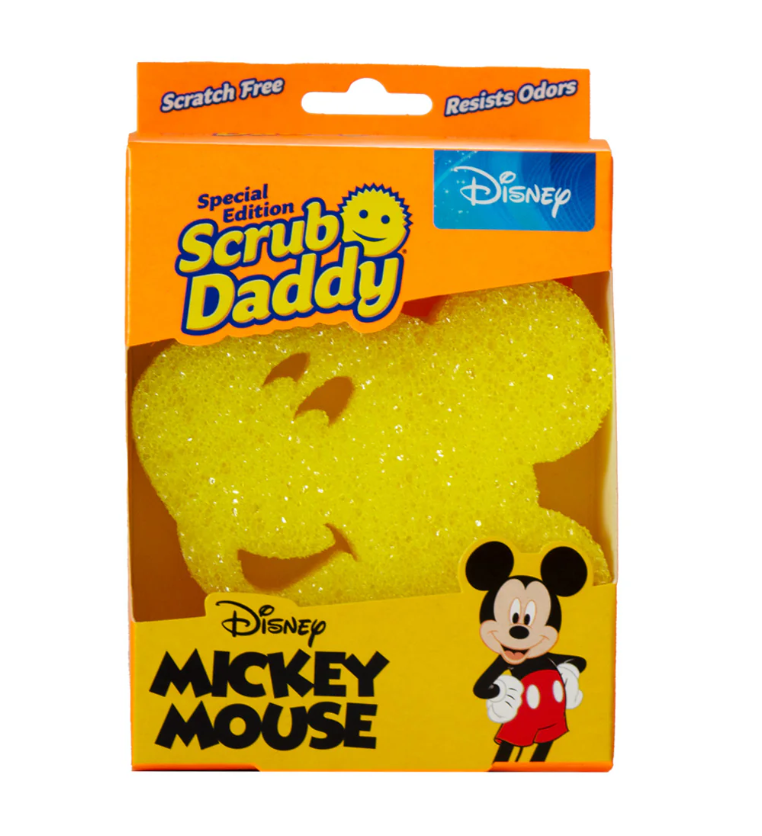 Scrub Daddy - Disney Mickey Mouse Shaped Scrubber