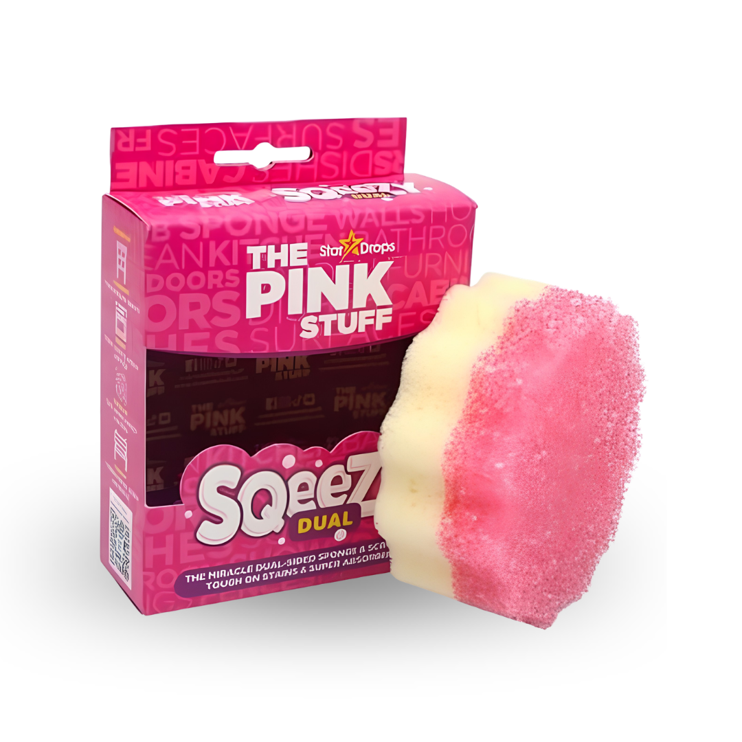 The Pink Stuff - Squeezy Dual Scrubber and Sponge
