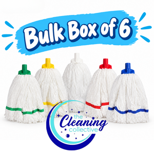 Edco - Microfibre Round Mop Bulk Box of 6 (Various Colours)
