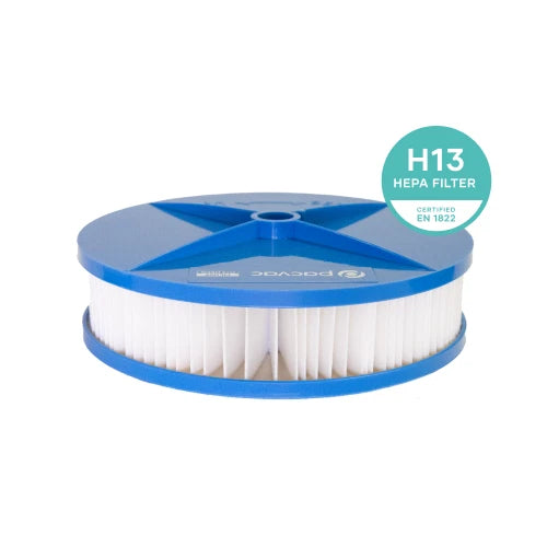 Pacvac H13 HEPA Pre-motor cartridge filter 64mm (Micron & Thrift)