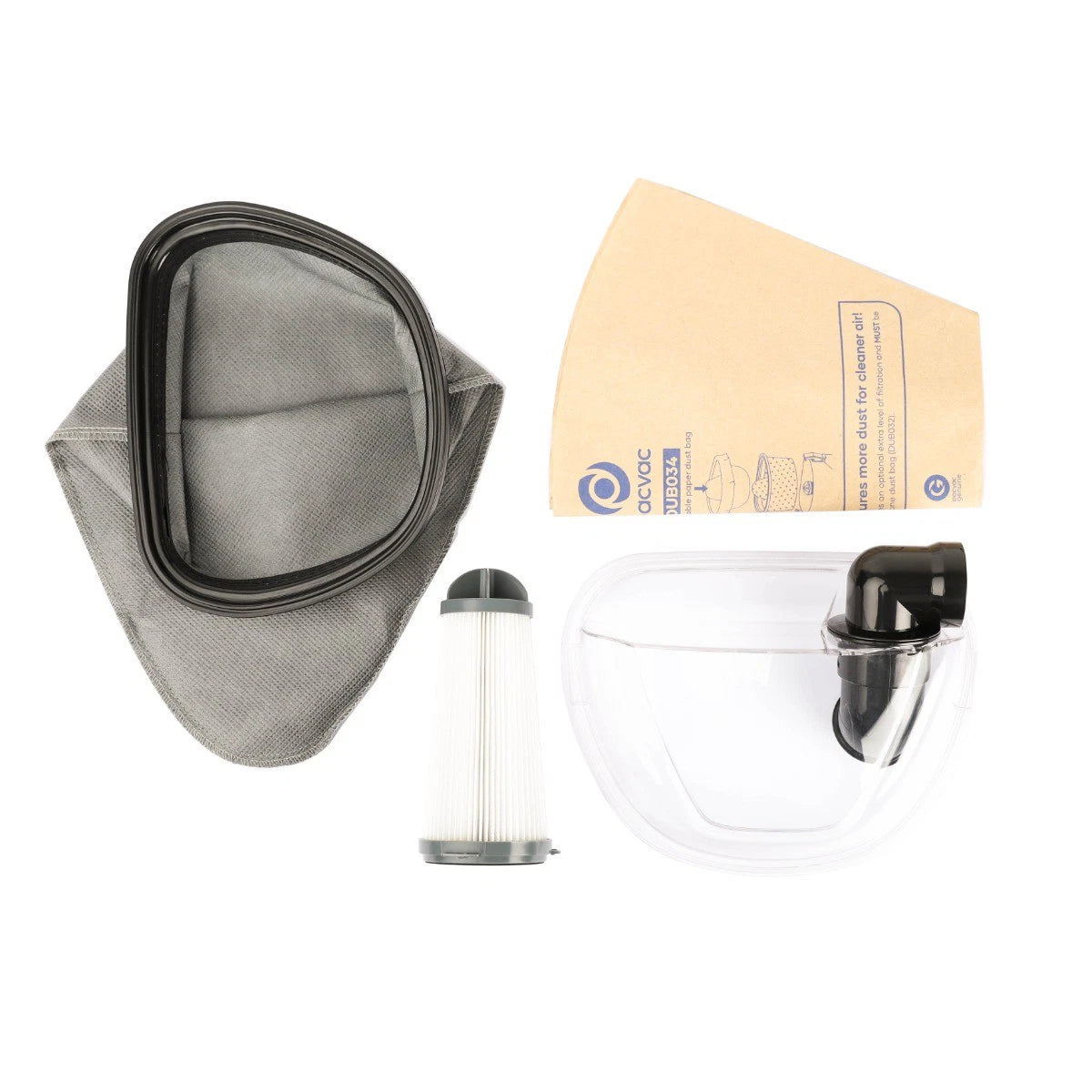 Pacvac Velo GO Lid and filtration service kit